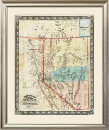 Nevada Territory, C.1863 by Henry Degroot Pricing Limited Edition Print image