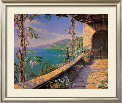 Mediterranean Villa by Robert Pejman Pricing Limited Edition Print image