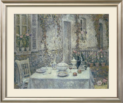 The White Tablecloth by Henri Le Sidaner Pricing Limited Edition Print image