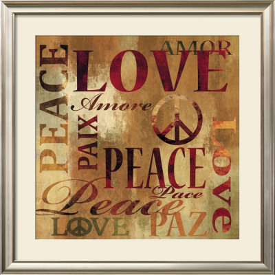 Peace And Love by Luke Wilson Pricing Limited Edition Print image