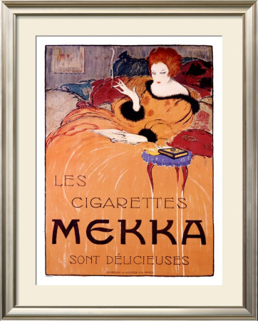 Cigarettes Mekka by Charles Loupot Pricing Limited Edition Print image