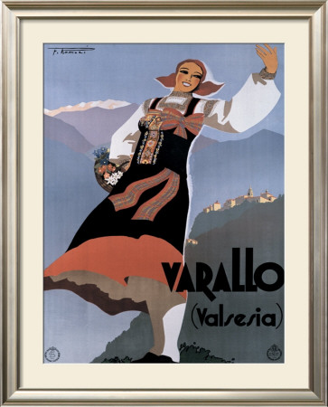Varallo (Valesia) by F Romoli Pricing Limited Edition Print image