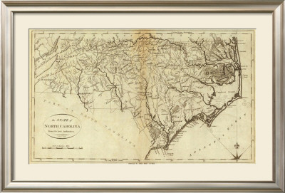 State Of North Carolina, C.1796 by John Reid Pricing Limited Edition Print image