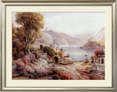 Villa Melzie, Como, Italy by Ebenezer Wake Cook Pricing Limited Edition Print image