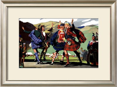 Lms Railway Highland Games by Christopher Clark Pricing Limited Edition Print image
