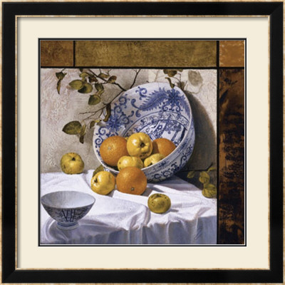 Composition With Asian Bowls, Still Life No. 6 by Bruno Capolongo Pricing Limited Edition Print image