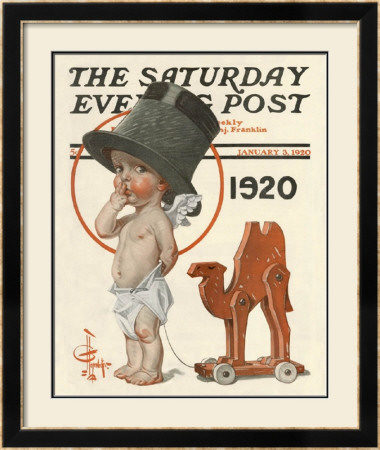 New Year's Baby, C.1920: Prohibition Camel by Joseph Christian Leyendecker Pricing Limited Edition Print image