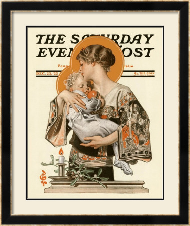 Modern Madonna And Child, C.1922 by Joseph Christian Leyendecker Pricing Limited Edition Print image