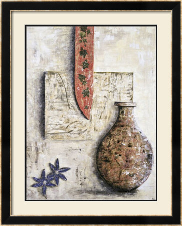 Vase With Fresia by Brita Linius Pricing Limited Edition Print image