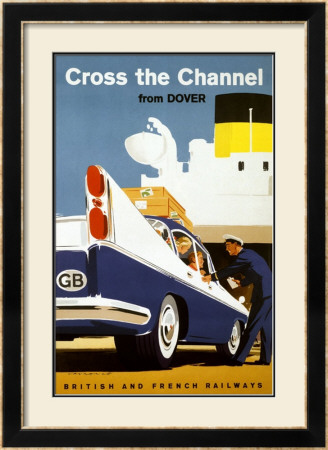 Cross The Channel From Dover by Laurence Pricing Limited Edition Print image