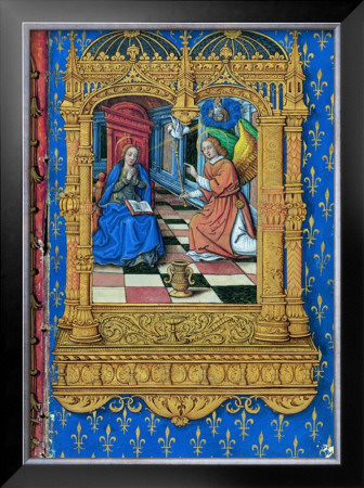 Annunciation, Book Of Hours by Flavius Josephus Pricing Limited Edition Print image