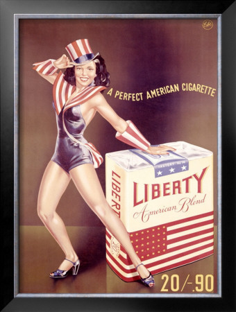 American Liberty Cigarette by Esbe Pricing Limited Edition Print image