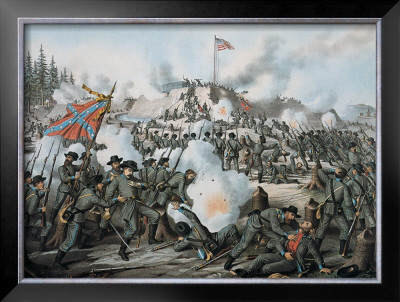 Assault On Fort Sanders by Kurz & Allison Pricing Limited Edition Print image