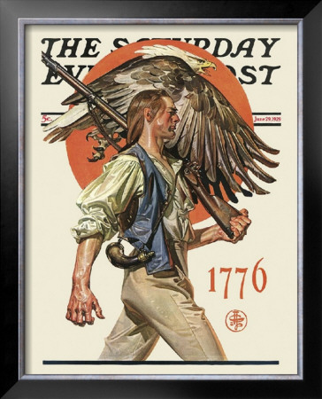Minute Man, C.1929 by Joseph Christian Leyendecker Pricing Limited Edition Print image