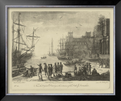 Antique Harbor Ii by Claude Lorrain Pricing Limited Edition Print image