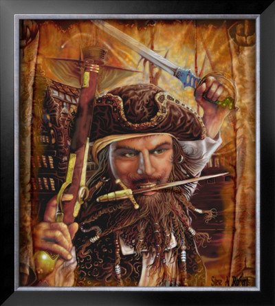 Pirate Raider by Steve Roberts Pricing Limited Edition Print image