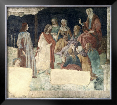 Young Man Is Greeted By The Liberal Arts by Sandro Botticelli Pricing Limited Edition Print image