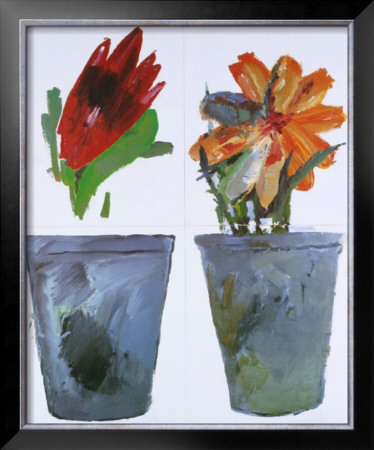 Pots De Fleurs No. 85-86 by Gerard Gasiorowski Pricing Limited Edition Print image