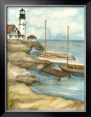 Shoreline Dock I by Jennifer Goldberger Pricing Limited Edition Print image