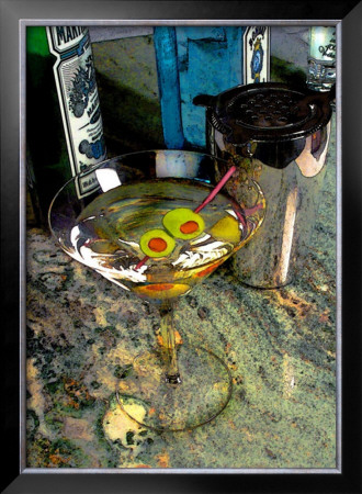 Martini On The Marble Table by Steve Ash Pricing Limited Edition Print image