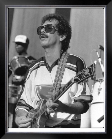 Carlos Santana by Mike Ruiz Pricing Limited Edition Print image