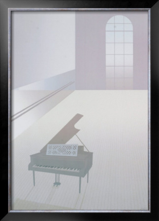Wallspace With Piano, 1984 by Perry King Pricing Limited Edition Print image