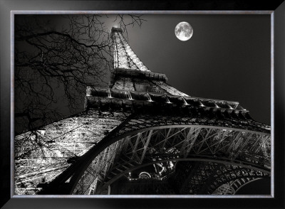 Tour Eiffel, Pleine Lune by Antoine Carrara Pricing Limited Edition Print image