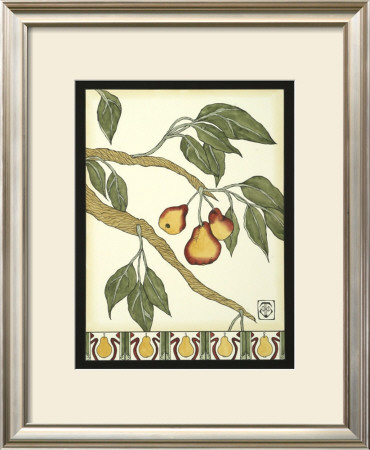 Arts And Crafts Pears by Jennifer Goldberger Pricing Limited Edition Print image