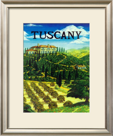 Tuscany Italy by Caroline Haliday Pricing Limited Edition Print image