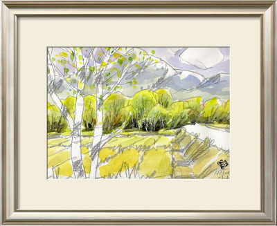 White Road That Leads To The Ranch by Kenji Fujimura Pricing Limited Edition Print image