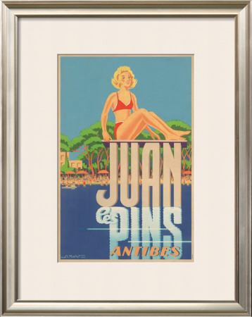 Juan Les Pins, Antibes, France by A. Kow Pricing Limited Edition Print image