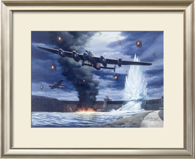Lanaster Dam Buster Bomber Aviation by Carlos Garcia Pricing Limited Edition Print image