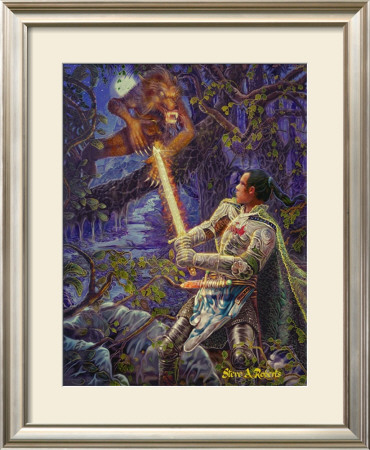 The Werewolf Moon by Steve Roberts Pricing Limited Edition Print image