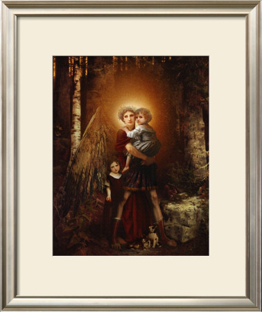 The Guardian Angel by Howard David Johnson Pricing Limited Edition Print image