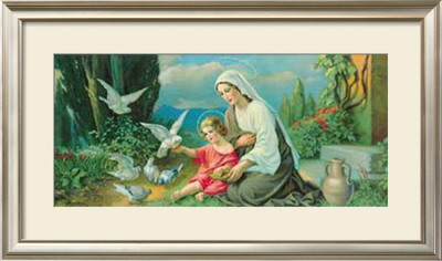 Madonna With Doves by Giovanni Pricing Limited Edition Print image