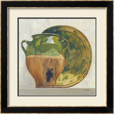 Green Potteries by Claudine Picard Pricing Limited Edition Print image