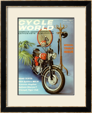 Cycle World Bsa Spitfire Mkiii Poster by Staff Cycle World Pricing Limited Edition Print image