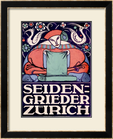 Seiden-Grieder, Zurich by Otto Baumberger Pricing Limited Edition Print image