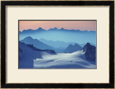 The Alps From The Slopes Of Mont Blanc by David Noton Pricing Limited Edition Print image