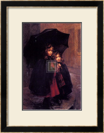 Sheltering Sisters by Marthe Marie Louise Boyer-Breton Pricing Limited Edition Print image