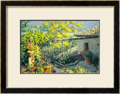 Tuscan Terrace by Gordon Breckenridge Pricing Limited Edition Print image