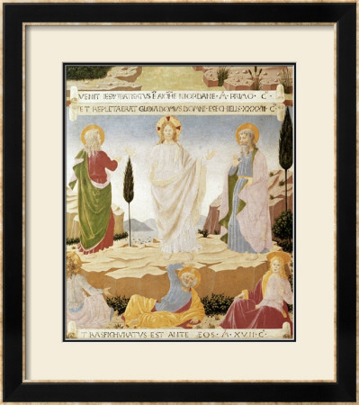 Transfiguration by Fra Angelico Pricing Limited Edition Print image