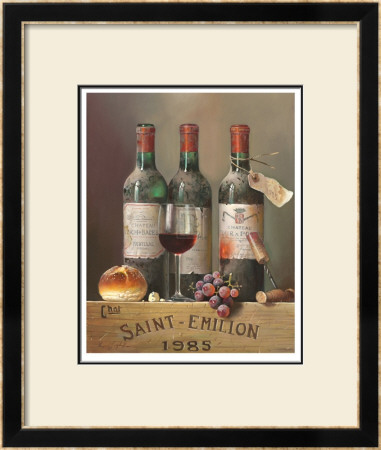 Saint Emillion 1985 by Raymond Campbell Pricing Limited Edition Print image