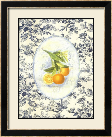 Orange Toile by Sarah Elizabeth Chilton Pricing Limited Edition Print image