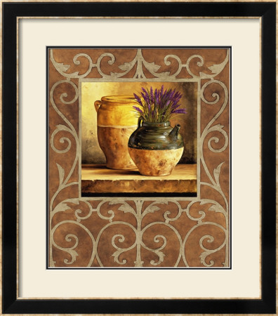 Vases With Lavender by Andres Gonzales Pricing Limited Edition Print image
