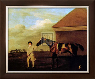 Firetail With His Trainer by George Stubbs Pricing Limited Edition Print image