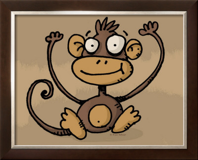 Happy Monkey by Bryan Ballinger Pricing Limited Edition Print image