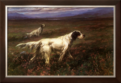 Setters On The Moors by Maud Earl Pricing Limited Edition Print image