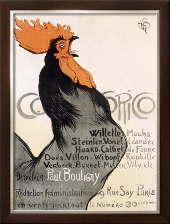 Cocorico by Theophile Alexandre Steinlen Pricing Limited Edition Print image