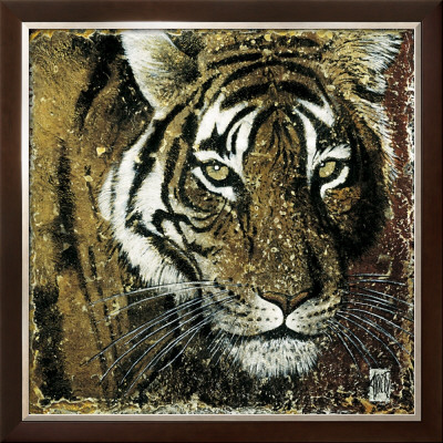 Tiger Portrait by Fabienne Arietti Pricing Limited Edition Print image